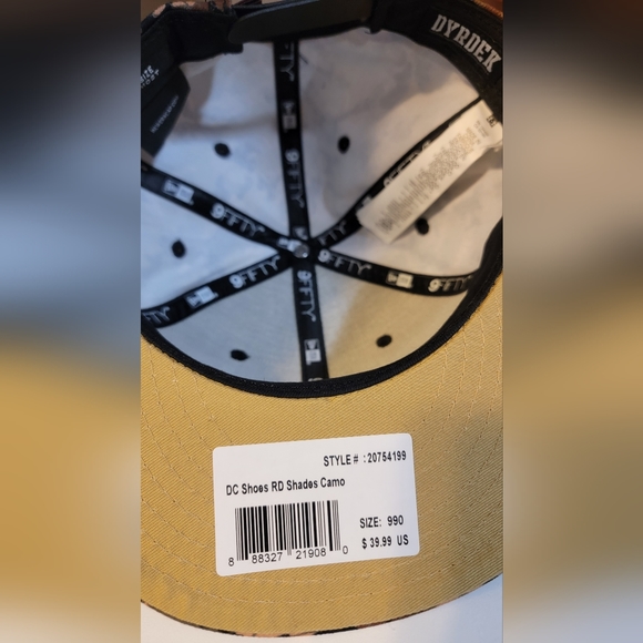 BNWT DC Shoes Camo Hat - Picture 3 of 8